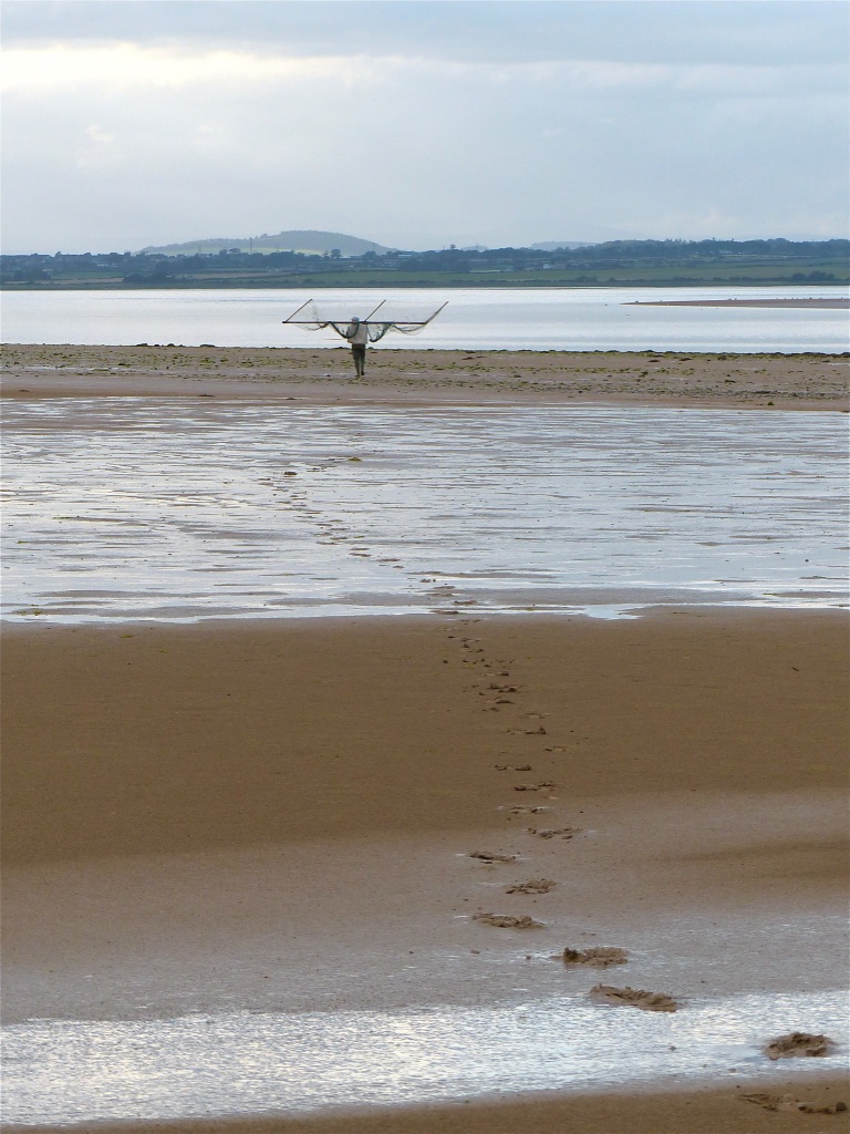 A Solway haafnet fisherman 