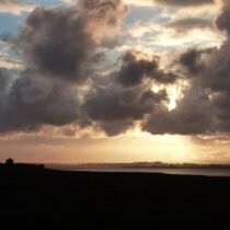 Sunset near Port Carlisle Sunset near Port Carlisle